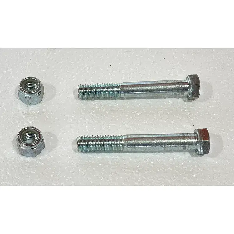 Pièce #36 Nova boulon de support de batterie 0,500 pouce x 3,500 pouces (2 pièces) avec écrou nyloc (2 pièces)