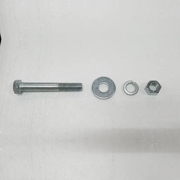 Part #4 2 inch Receiver Mount Bracket 0.500 x 3.5 bolt (1pc) wwasher (1pc) lock washer (1pc) and nut (1