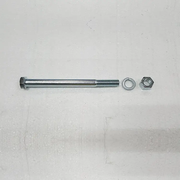 Refacciones del soporte de montaje en parachoques A Tornillo de 0,500 pulgadas x 6 pulgadas (1 pieza), arandela de seguridad (1 pieza) y tuerca (1 pieza)