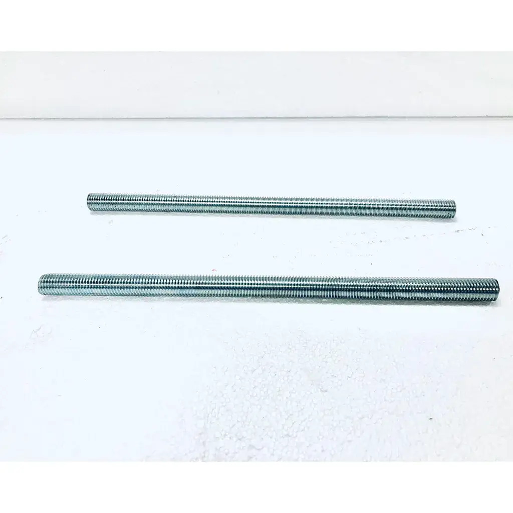 Partie #5 Forager XL tiges filetées en acier de 15 pouces pour crochet à goupille (2 pièces)