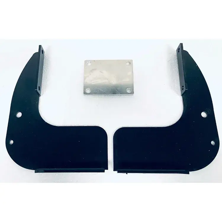 Part #5 Photon Black Steel Caster Mounts (3pcs)