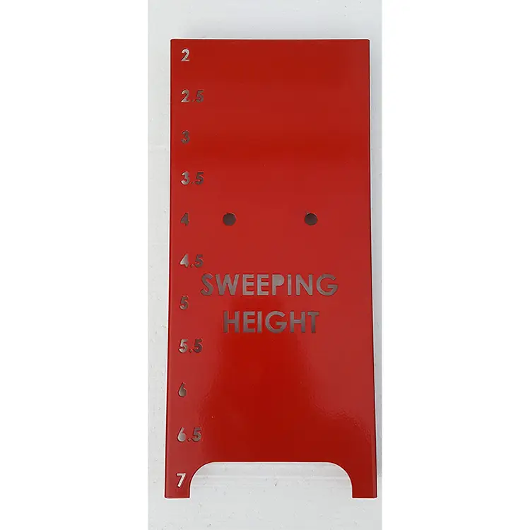 Parte #64 Indicador de altura del puntal de acero Mammoth (1 pieza)