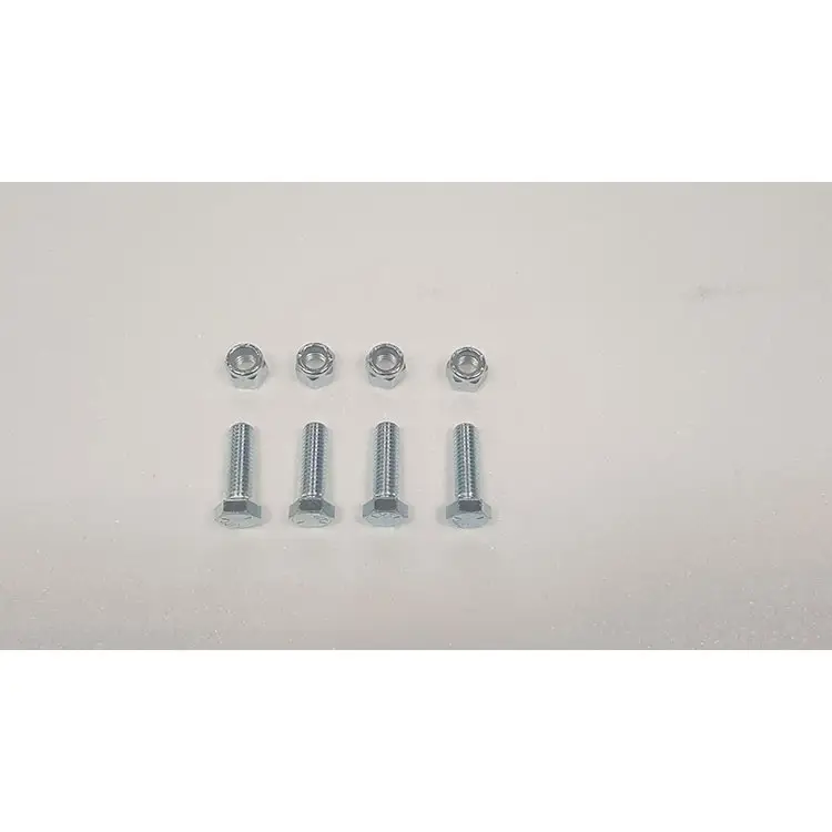 Part #7 Meerkat damper clamp bolts 0.375" x 1.25" (4pcs) w/ nyloc nuts (4pcs)