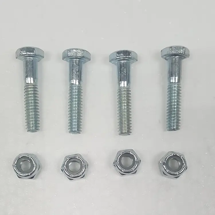 Partie #7 Ocicat boulons de fixation du pare-pierres 0,250" 1,25" (4 pièces) avec écrous nyloc (4 pièces)