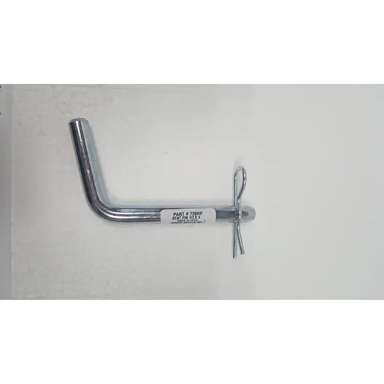 Parte #7 Sokoke rastrillo para desechos de acero con pasador doblado de 1/2" y clip (1 pieza)