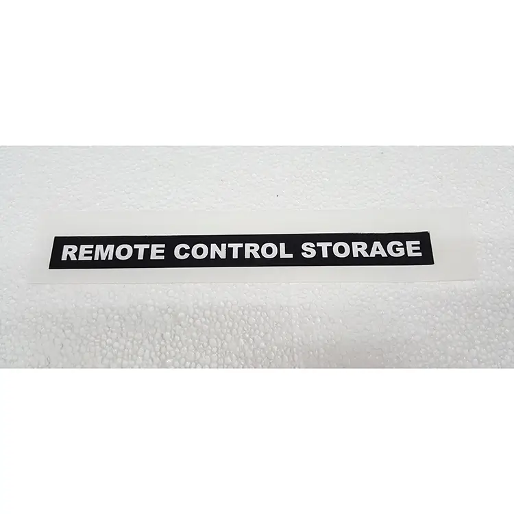 Partie #79 Autocollant de rangement pour télécommande Mammoth (1 pièce)