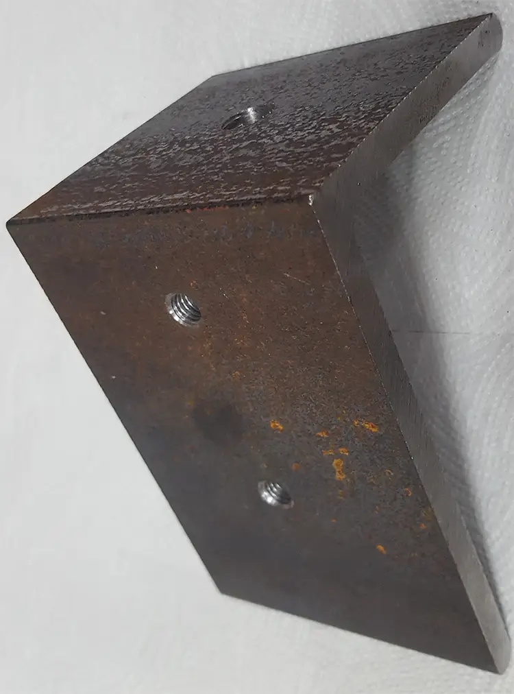 Part #4 PYR 3x3 Steel End Cap (1 pc)