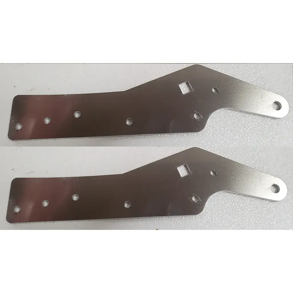 Partie #8 Theta plaques d'extrémité en aluminium (article p) (2 pièces)