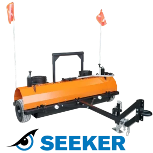  Seeker Airmag – single front trailer – 5ft sweep – Orange