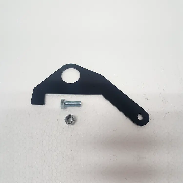 Partie #22 Yak Loquet en acier (1 pièce) Boulon 0,375 po x 1 po (1 pièce) avec écrou Nyloc 0,375 po (1 pièce)