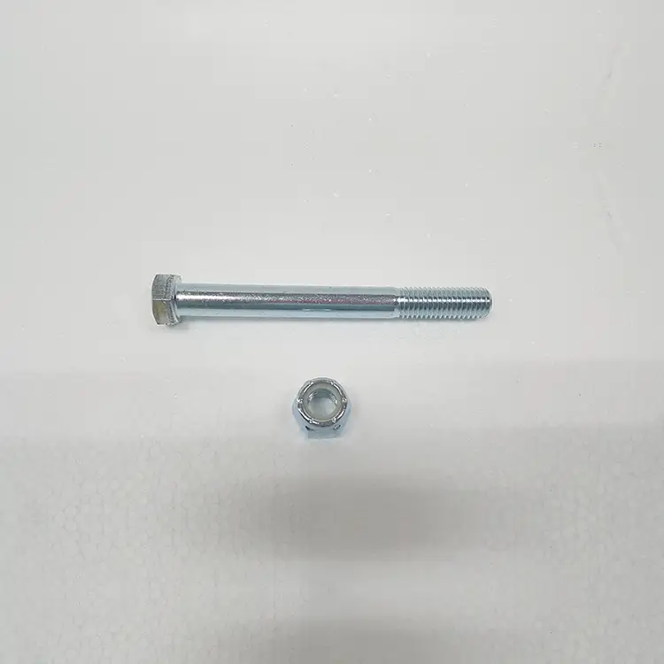 Part #8 Yak Wheel Bolt 0.625" x 6" (1 pc) w/ 0.625" Nyloc Nut (1 pc)