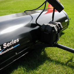 Imán para remolque aardvark detrás del botón de liberación