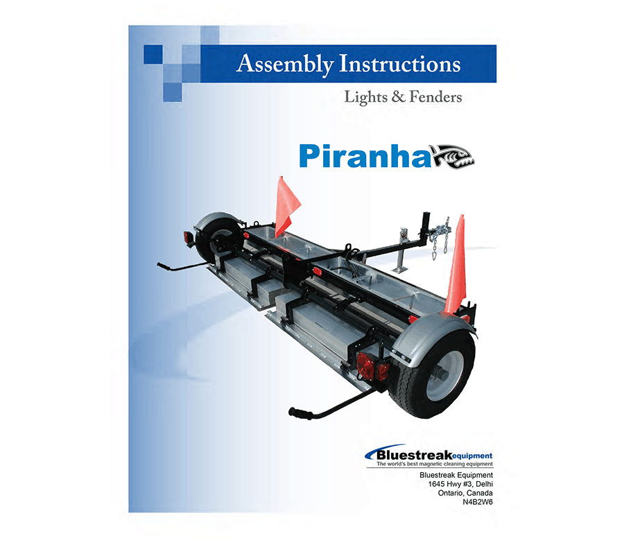 Piranha Lights & Fenders Assembly Instructions