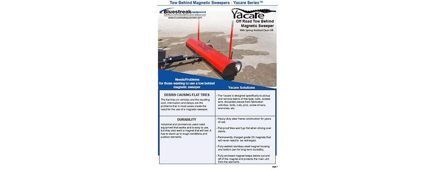 Yacare Series Brochure